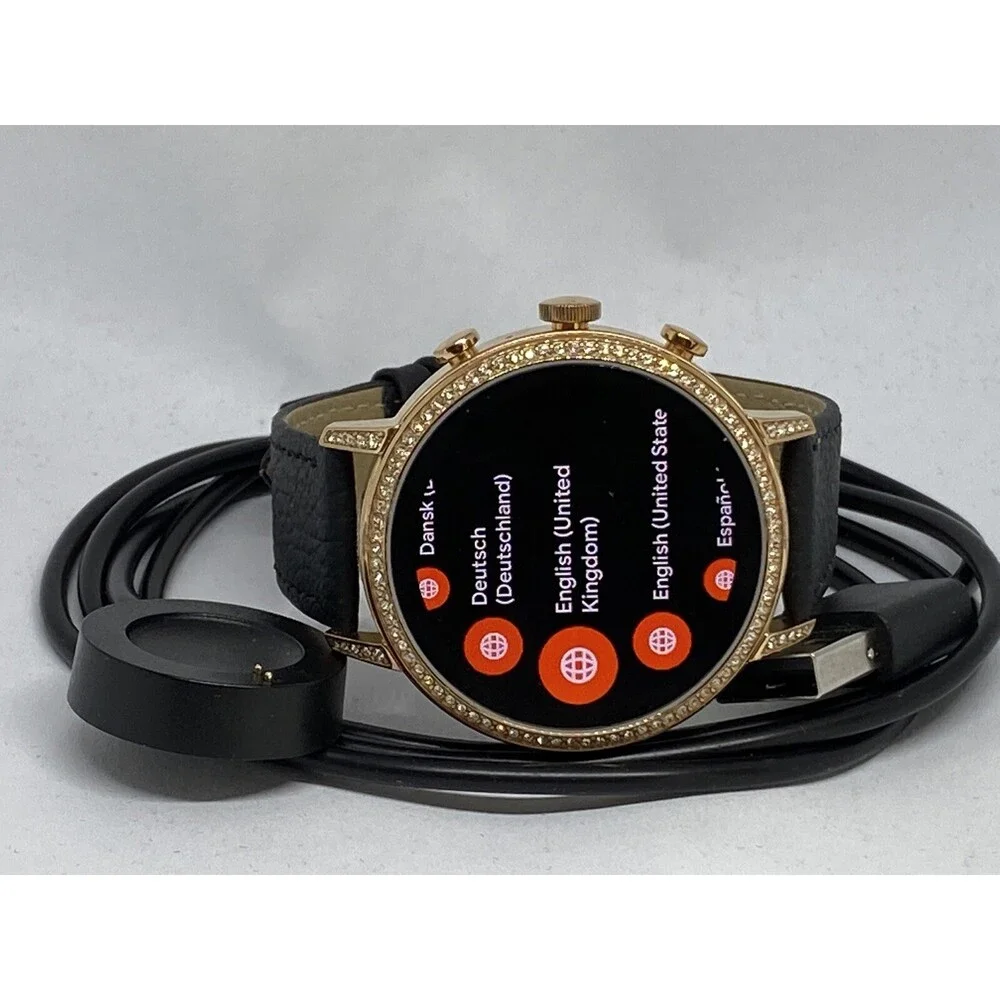 Fossil Gen 4 Authentic Digital Dial Smart Watch Custom Band FTW6015 LT309